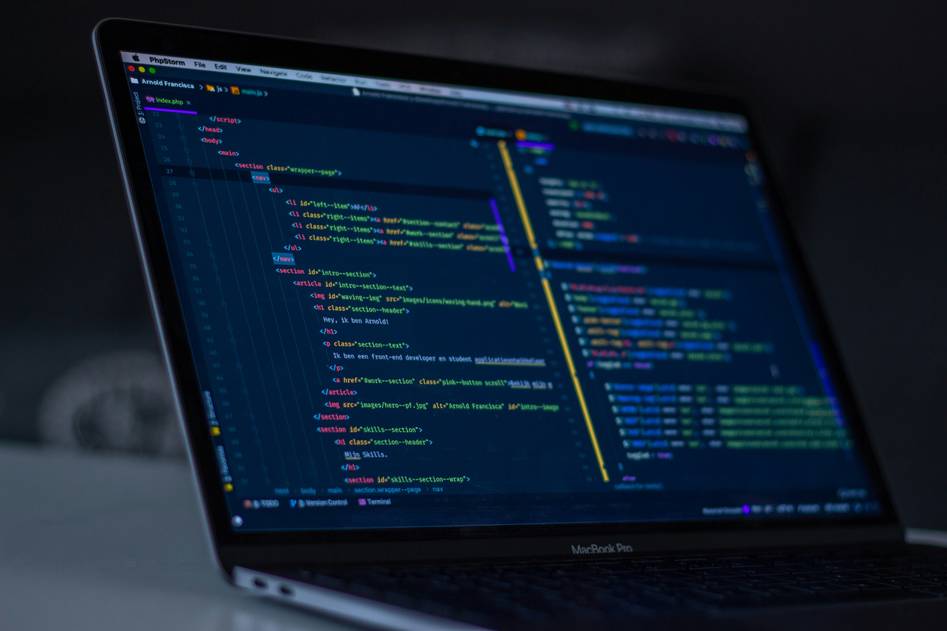 Developer reviewing Solidity code
